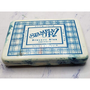 Stampin’ Up! Brocade Blue Water Based Dye Ink Original Style Pad 16-05